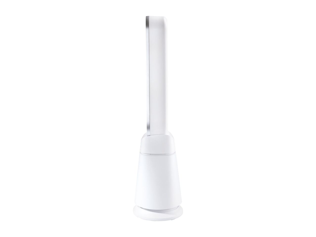 Go to full screen view: Silvercrest Bladeless Tower Fan Heater - White - Image 3