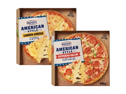 Amerikietiško stiliaus pica