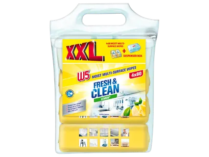 Vochtige reinigingsdoekjes