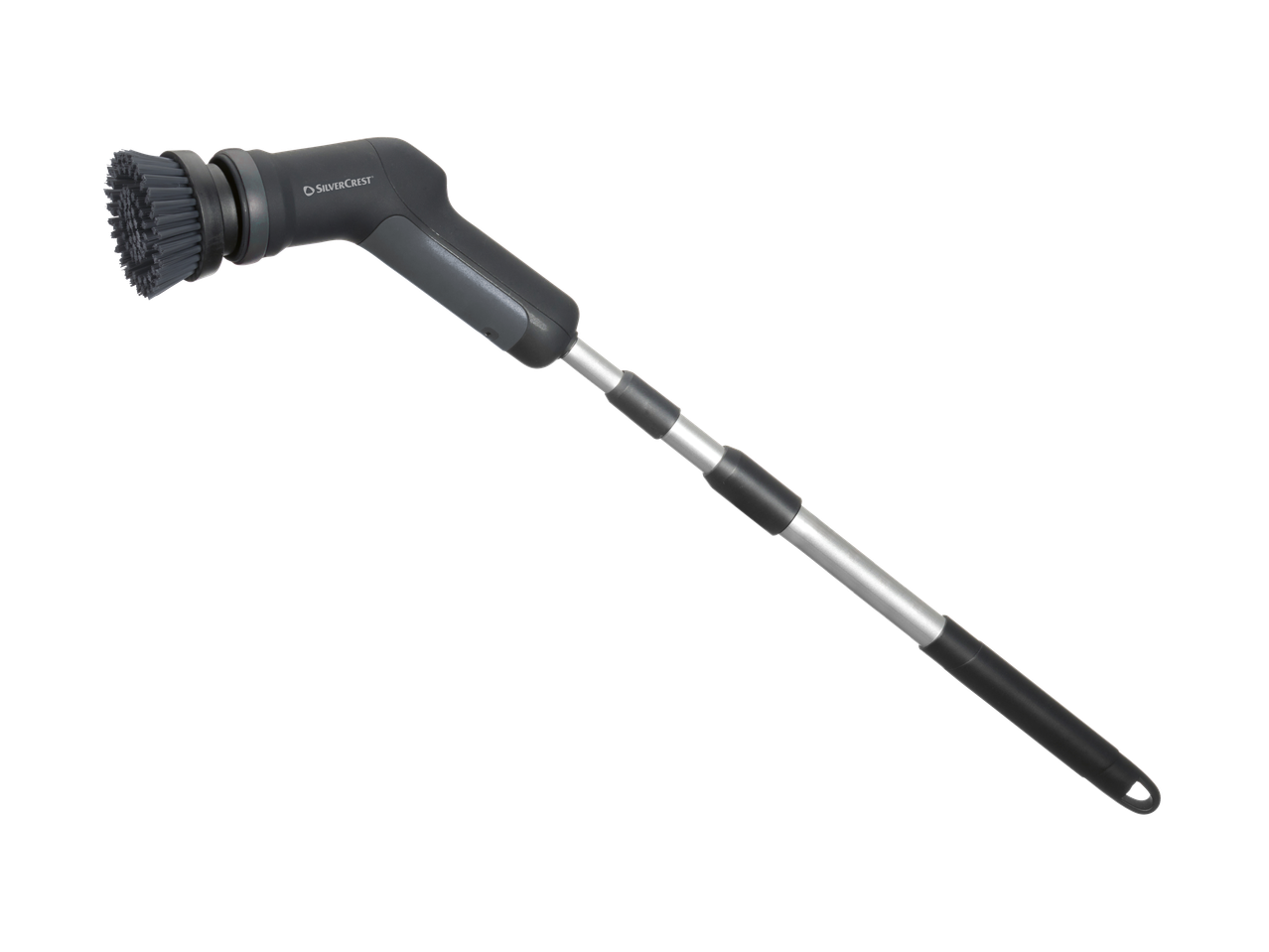 Електрическа четка за почистване Silvercrest® с телескопична дръжка.