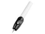 Crelando® Gravierstift: weiß-schwarzer Gravierstift mit Schalter