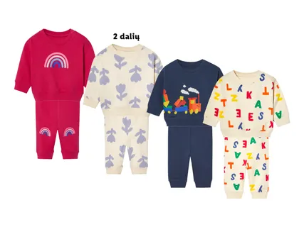 lupilu® Sportinis kostiumas kūdikiams (GOTS)