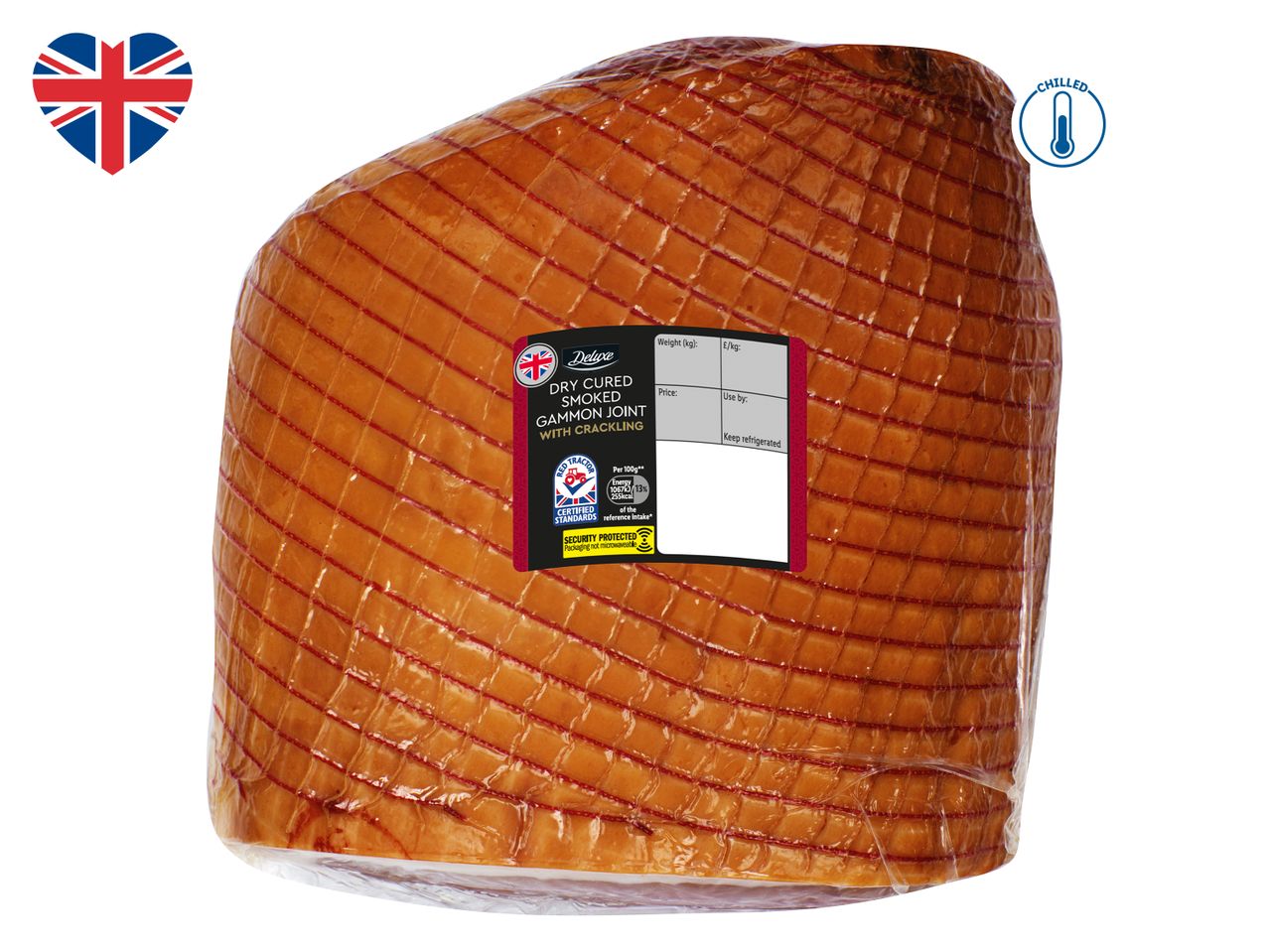 Dry Cured Smoked Gammon Joint with Crackling