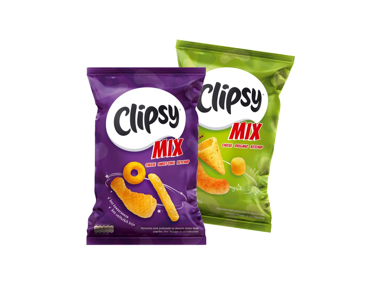 Paketiči grickalica Clipsy Mix.