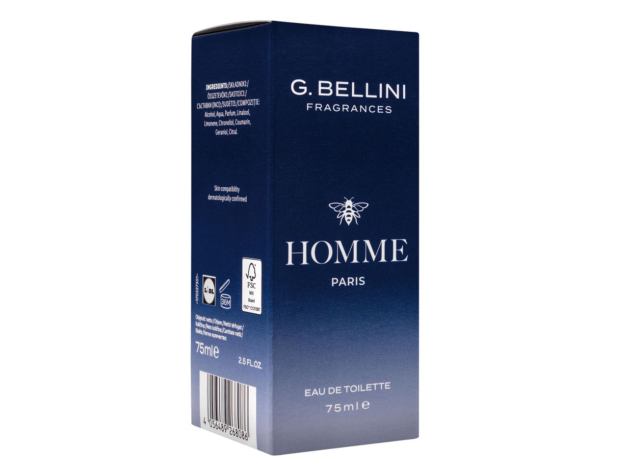 G. Bellini Homme Paris férfi Eau de Toilette.