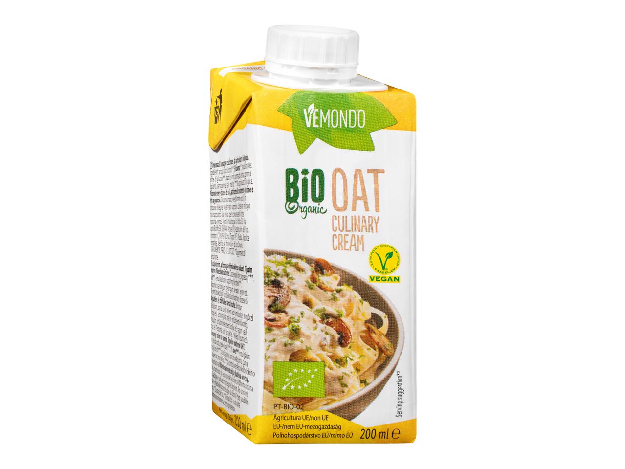 Vemondo Bio Oat bio, vegán főzőtejszín.