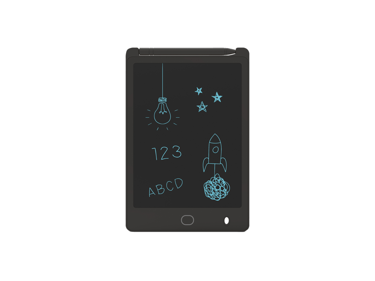 Tablet LCD para desenho com caneta integrada.
