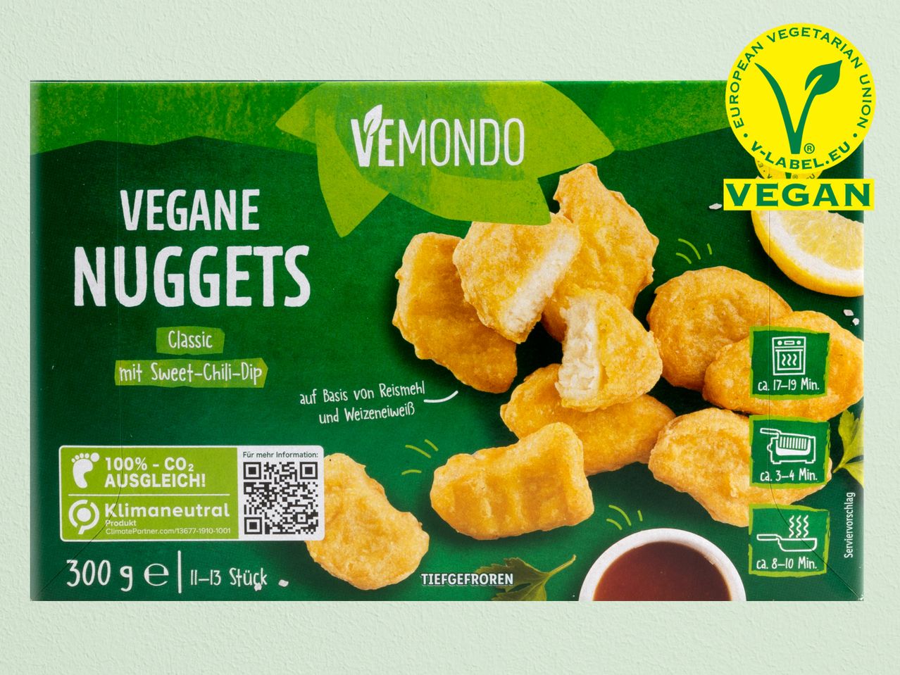Gehe zu Vollbildansicht: Vegane Nuggets - Bild 1