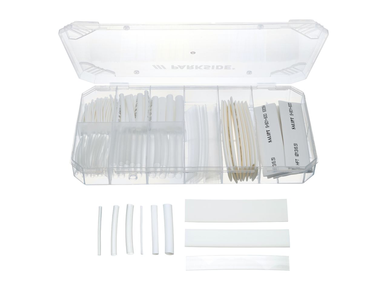 Parkside Shrink Tubing Assortment - 162 Pieces 