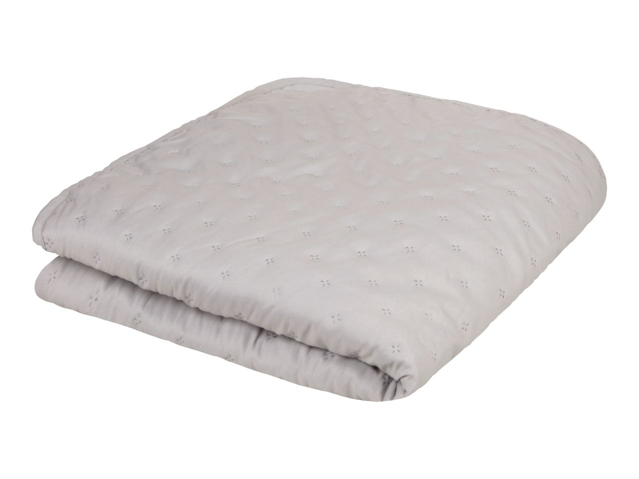 Livarno Home Light Grey Bedspread