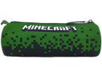 Zelena Minecraft kutijica za olovke s pikseliziranim dizajnom.