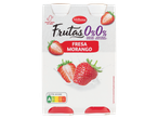 Embalagem de iogurte de morango Milbona Frutas 0% gordura e 0% açúcares adicionados, com Nutri-Score A.