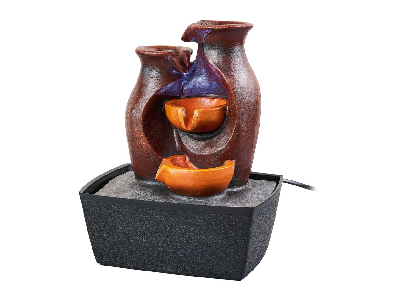 Go to full screen view: Livarno Home Decorative LED Fountain - Bowls - Image 3