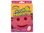 Розова гъба Scrub Mommy в опаковка.
