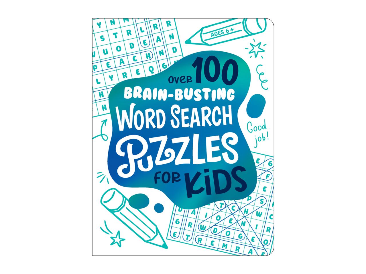 100 Brain-Busting Word Search Puzzles for Kids