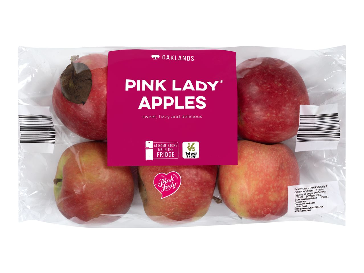 Go to full screen view: Oaklands Pink Lady Apples - Image 2