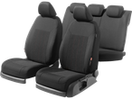 Set of black ULTIMATE SPEED car seat covers