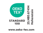 Σφραγίδα OEKO-TEX® STANDARD 100, 25.HBD.67494 Hohenstein, www.oeko-tex.com