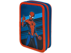 Double zipper pencil case featuring Spiderman.