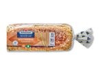Multikerne sandwichbrød med rug, havre og bygkerner, 8% fibre og 36% fuldkorn.