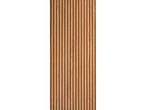 LIVARNO home Decorative Film: Vertical wooden slats on a black background