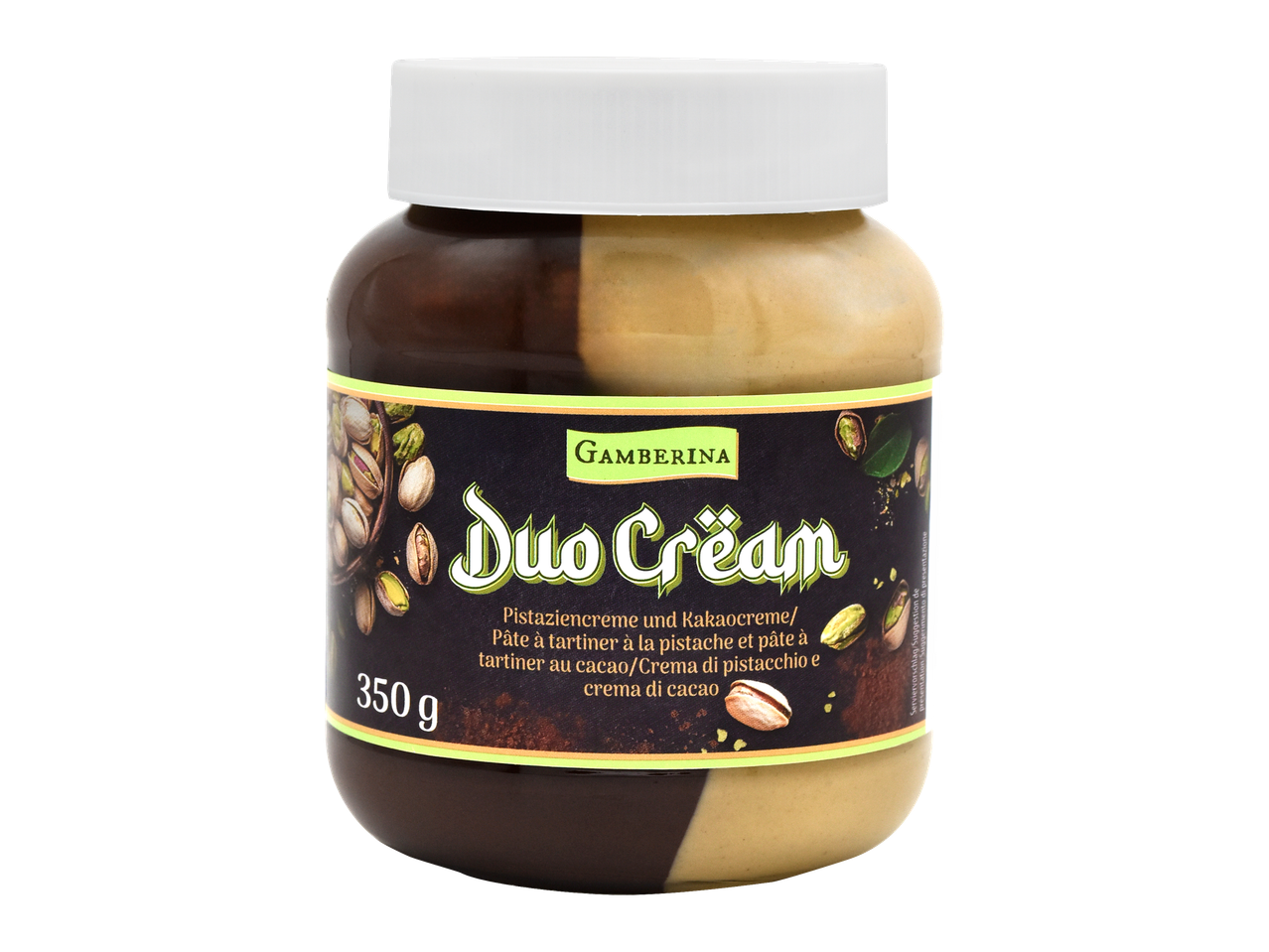 Pâte à tartiner à la pistache et au cacao