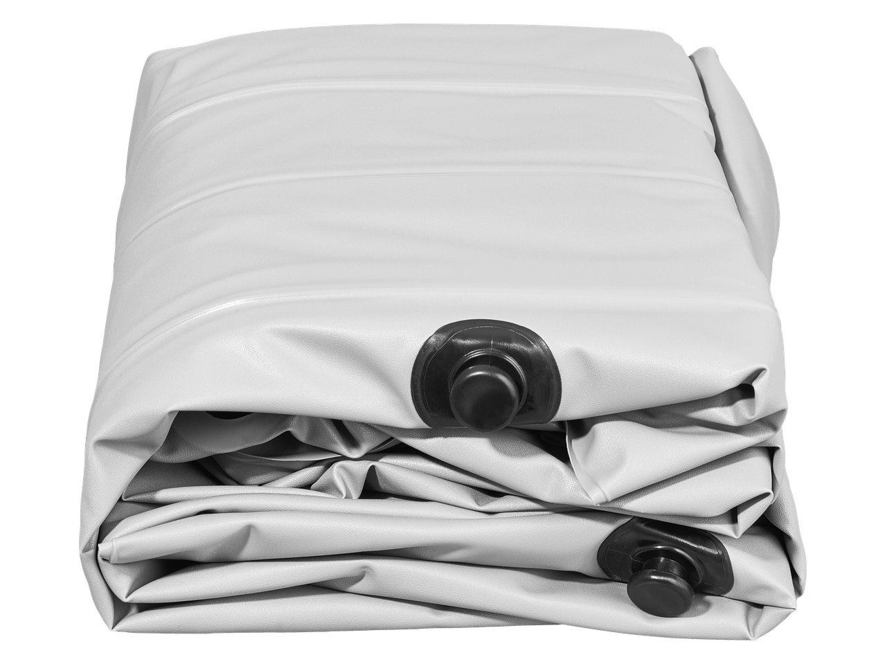 Saltea gonflabilă CRIVIT pliată cu supape negre