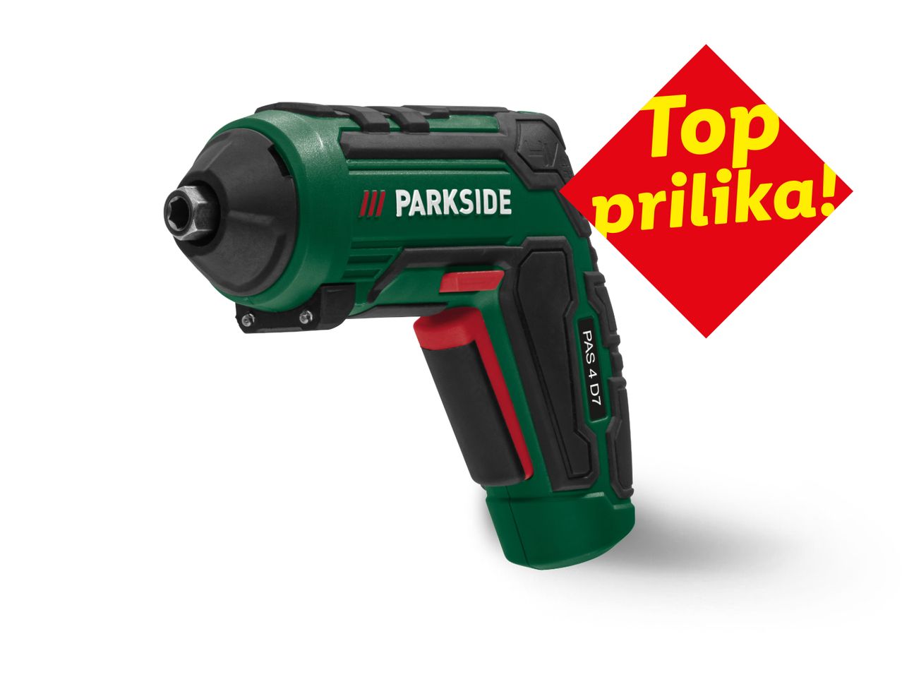 Parkside PAS 4 D7 električni odvijač, top ponuda!