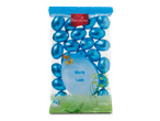 Favorina Melk Chocolade Paaseitjes in blauwe folie, 200g, met Fairtrade cacao.