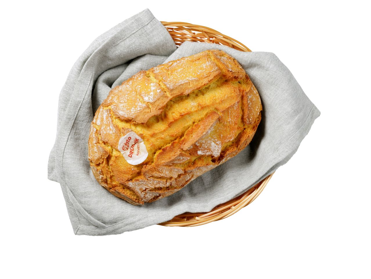 Pojdi na celozaslonski pogled: Koruzni kruh z drožmi – Slika 1