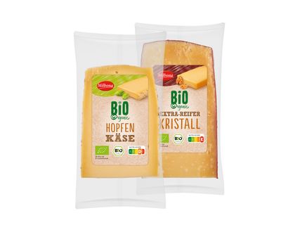 Milbona Bio Hartkäse Spezialitäten