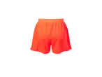 Șorturi sport portocalii strălucitoare.