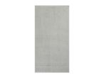 A light gray, textured rectangular tile.