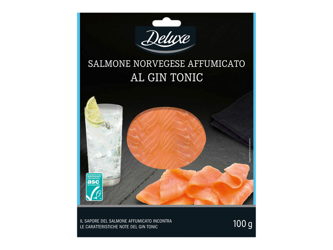 Salmone norvegese affumicato al Gin Tonic