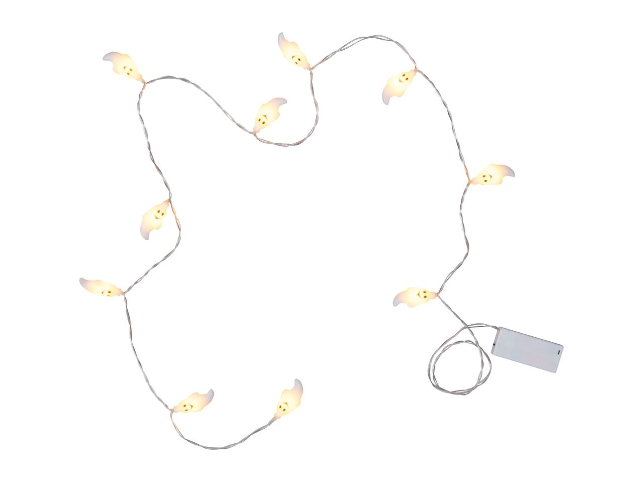 Halloween ghost string lights with battery pack