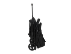 Black Fold & Go stroller, folded.