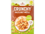 Muesli crocant Crownfield cu alune: granola integrală cu 7,5% nuci.