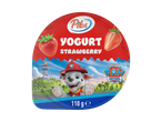 Ягодово кисело мляко с кученце от Paw Patrol и кулата на спасителния отряд.