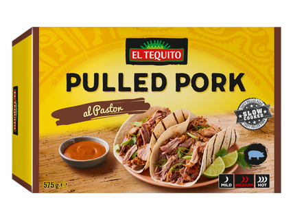 Pulled chicken of pulled pork