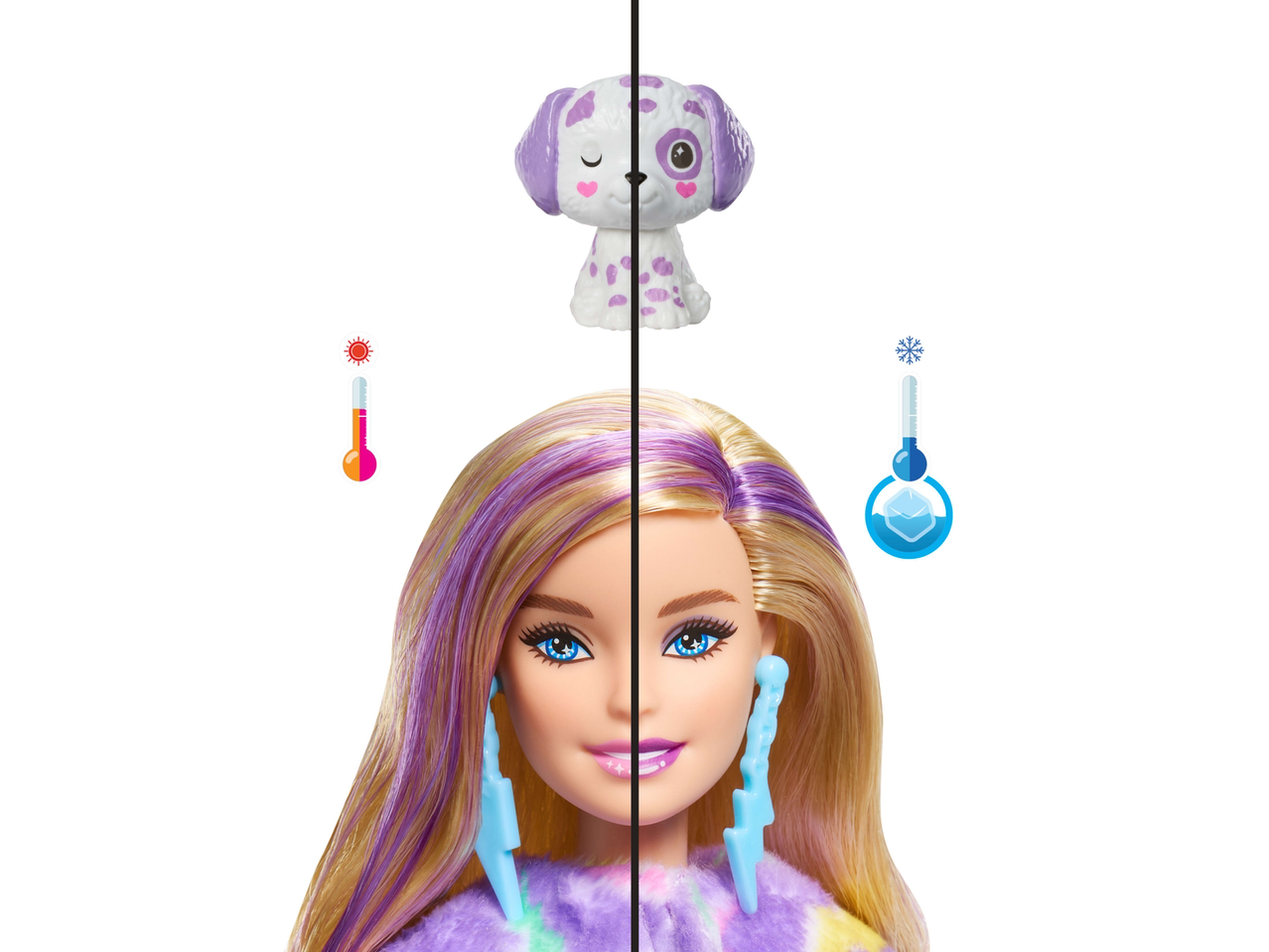 MATTEL® Lalka Barbie z serii Cutie Reveal Słodkie Stylizacje