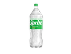 Garrafa de refrigerante de limão e lima com rótulo verde, 0,5L grátis.