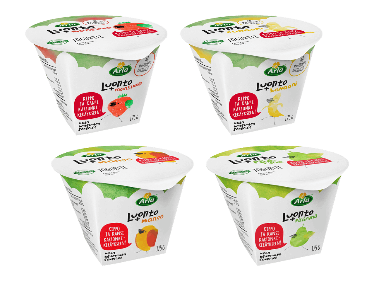 Luonto+ -jogurtti 4 kpl