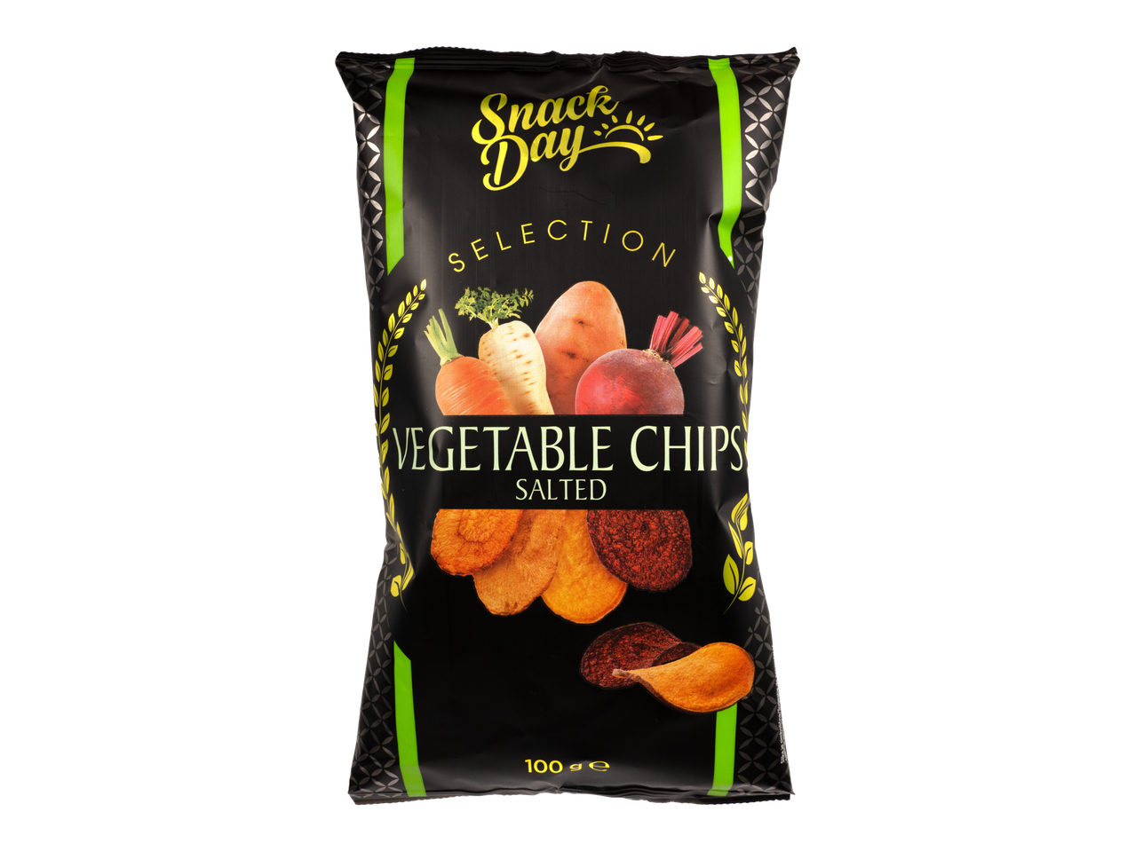 Snack Day: Chips de legume sărate.