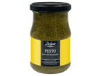 Deluxe Pesto met citroensmaak in een glazen pot.