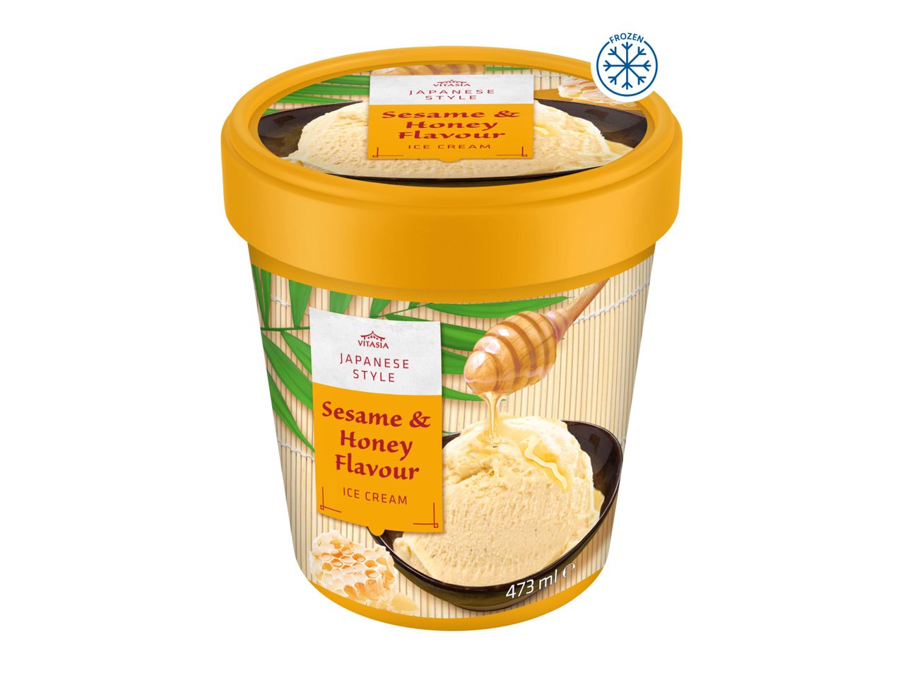 Go to full screen view: Vitasia Japanese Ice Cream Sesame & Honey - Image 1