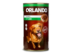 Orlando: Hondenvoer, lamsbrokjes in saus.