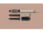 Cien BEAUTY Premium Multi Air Styler with brush attachments and a flat brush.