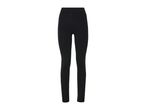Black women's leggings on a white background.