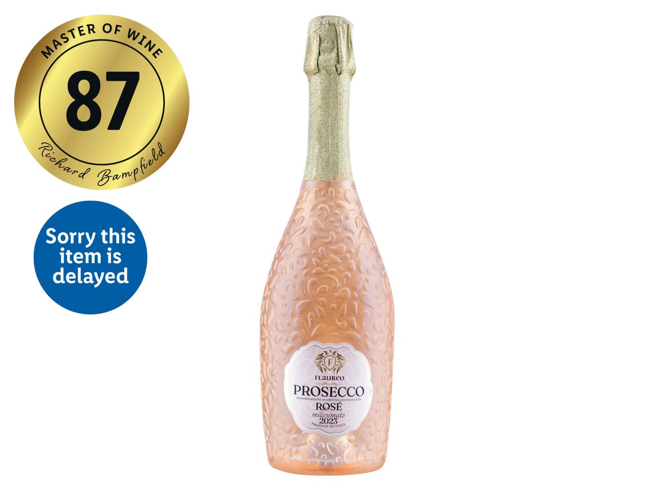 Go to full screen view: Flaureo Prosecco Rosé - Image 1