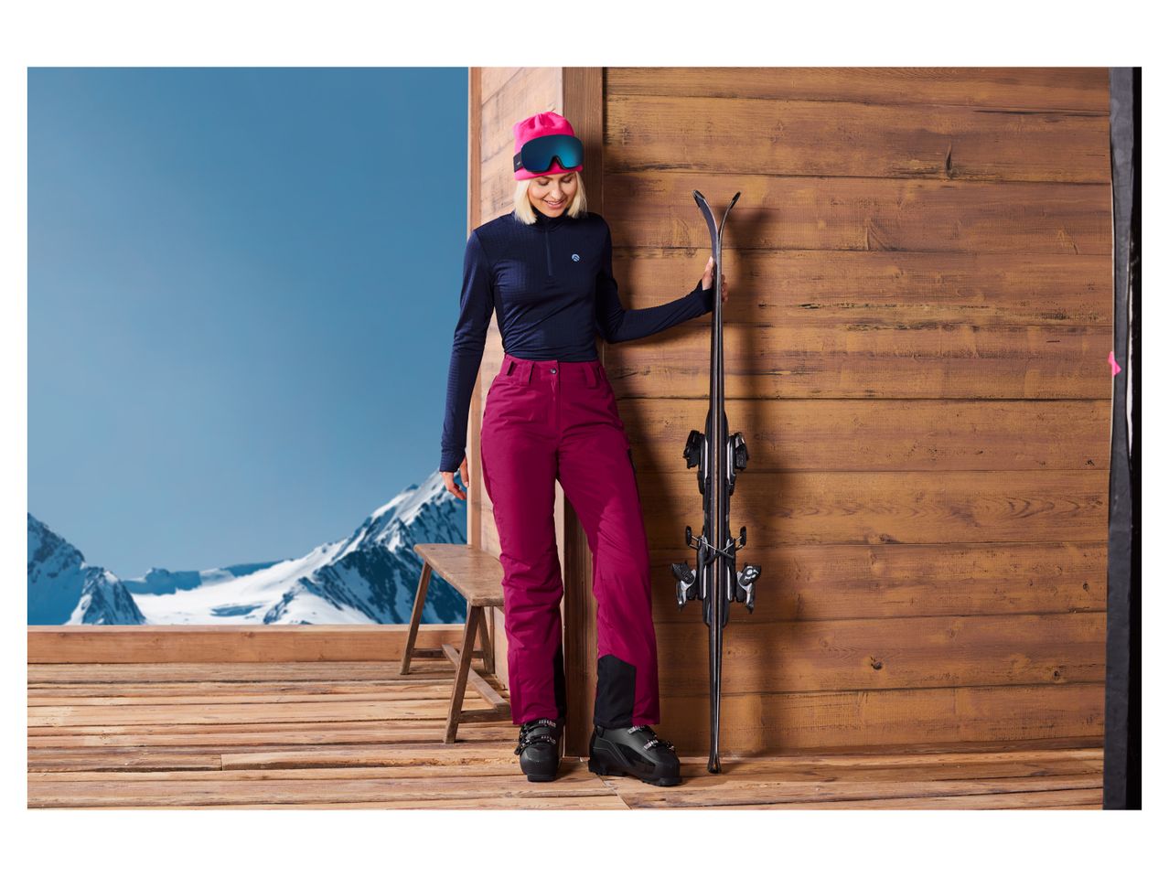 Go to full screen view: Ladies' Ski Trousers - Image 1
